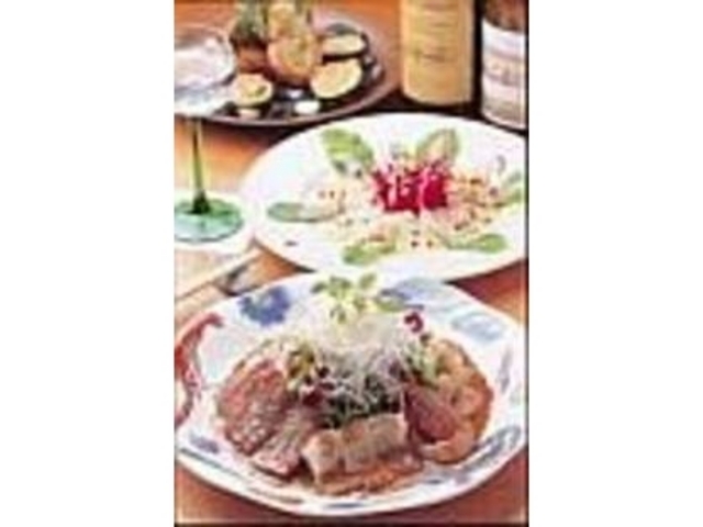刺身は野菜と一緒に和えてカルパッチョ風に_四季彩Dining 楽