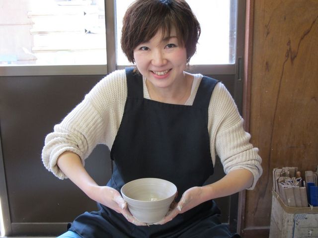電動ろくろ体験_ふくろう陶房