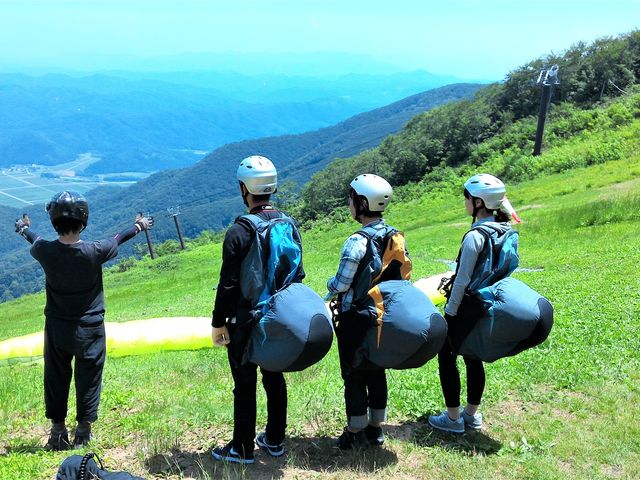 1500m離陸場_白馬パラトピア 五竜パラグライダースクール
