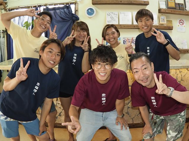 フレンドリーなスタッフがご案内^^_バブルボックスダイバーズ