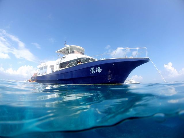 県内最大級 60名乗り自社船「勇海 - Isami -」での貸切コースもございます。_アイランドメッセージ