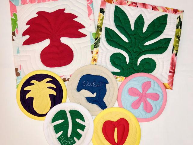 Ke'aloho lani Hawaiian Quilt