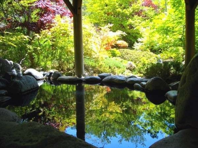 露店風呂_信州佐久春日温泉自然体験リゾートかすがの森