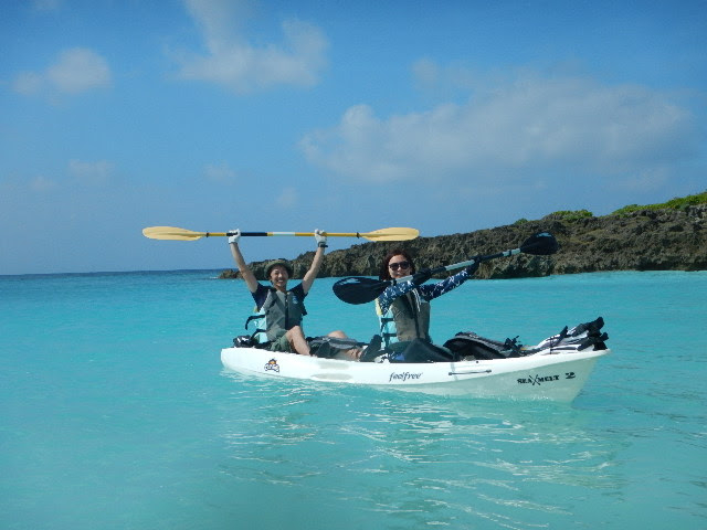 会話をしながら、のんびり海上お散歩(^^♪_海メルト