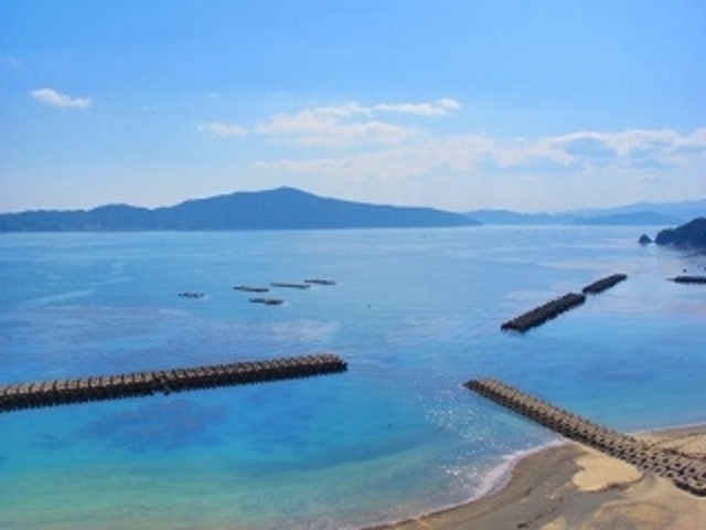 【景色】答志島の素晴らしい景色も魅力のひとつ。_波音の宿 中村屋