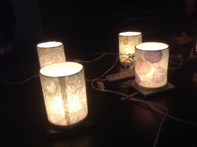 あたたかい光がきれいです☆_せとあかり工房