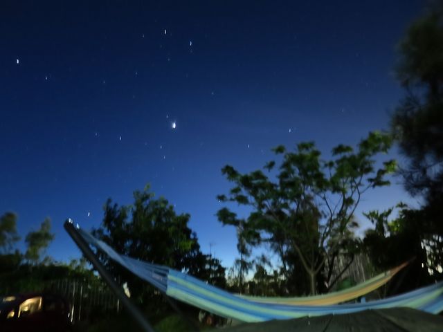 夜は満点の星空が見れます☆_ダイブナッツ