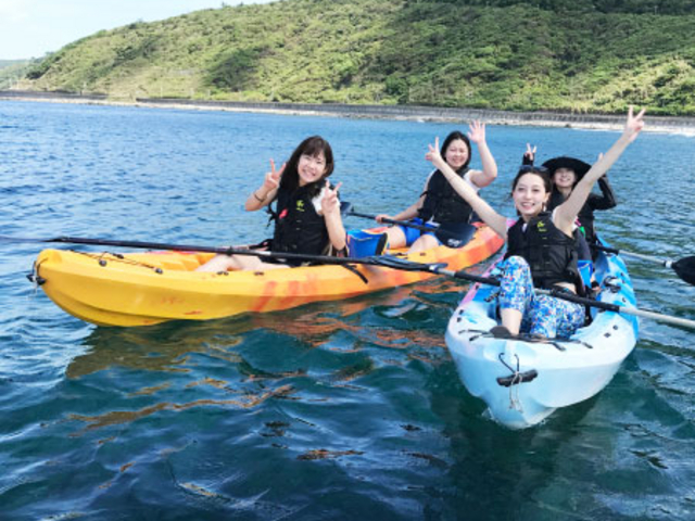 奥間の海やんばるの自然の中をシーカヤックでお散歩しよう♪_オクマナビ