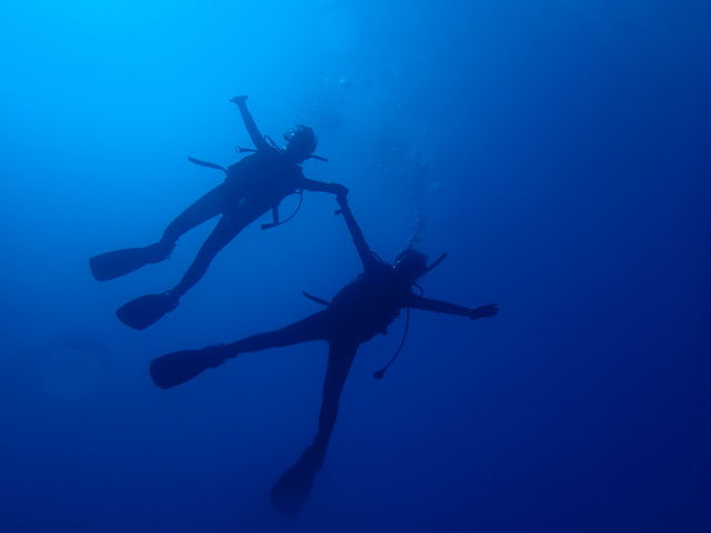 どこまでも続く青い海♪_フリーダムアドベンチャー ランブルフィッシュ