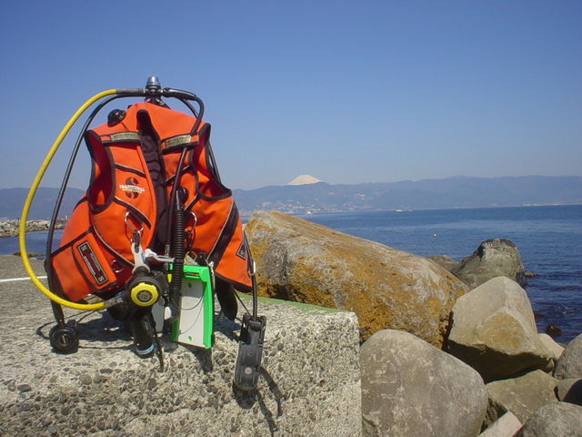 富士山のビューポイントも沢山あります!_ダイビングスクール カイラルア