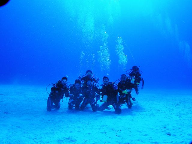 感動に記念写真!_コスタ・デル・ソル ダイビングスクール