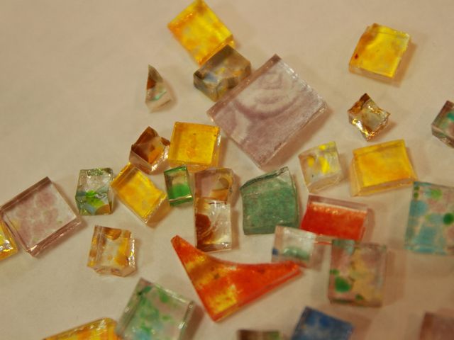 作品と商品を作るためのガラス材料 その3_田畑硝子工房