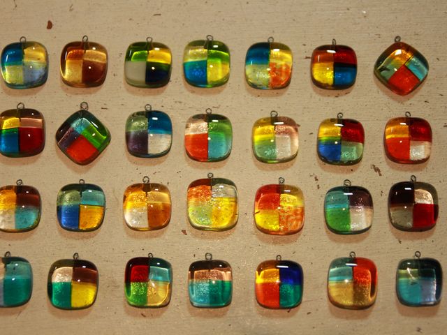 【お客様作品】アクセサリー その2_田畑硝子工房