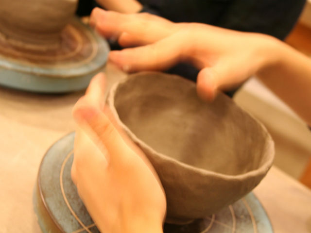 陶芸体験(手びねりコース)_体験工房 和楽日