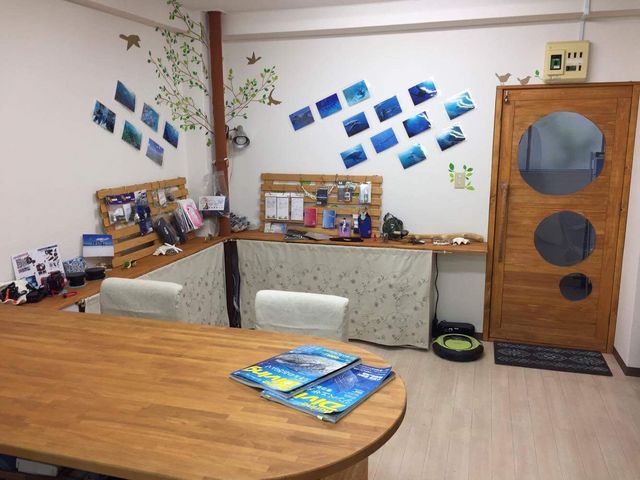 商品の展示もしてあります_スキューバプロショップ大井町