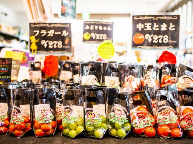 ミニトマトもたくさん。
(その日の収穫状況により品種などは異なります。)_ワンダーファーム