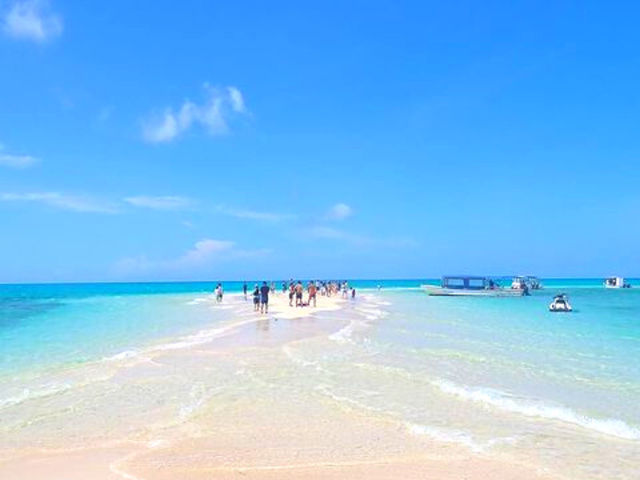 砂浜の島(幻の島)_マリンレジャーシメラギ