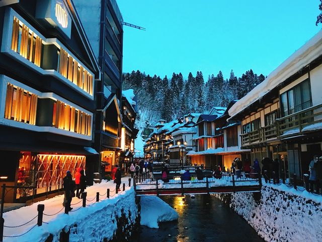天童温泉から行く、銀山温泉Twilight Tripも冬のシーズン中実施しています_TENDO DAYS