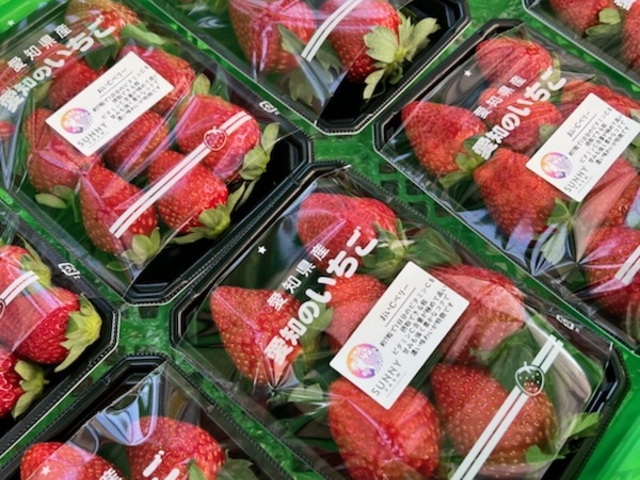 農園直売所でパックいちごを販売しております!_サニー農園
