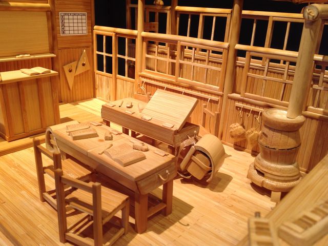 昭和レトロな小学校_ひだまり竹工房