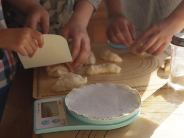 親子で分割中_パン教室リヒト