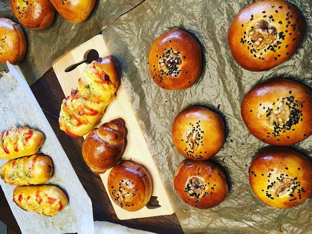 様々な種類のパンが作れます^^_えぷろんたいむ。