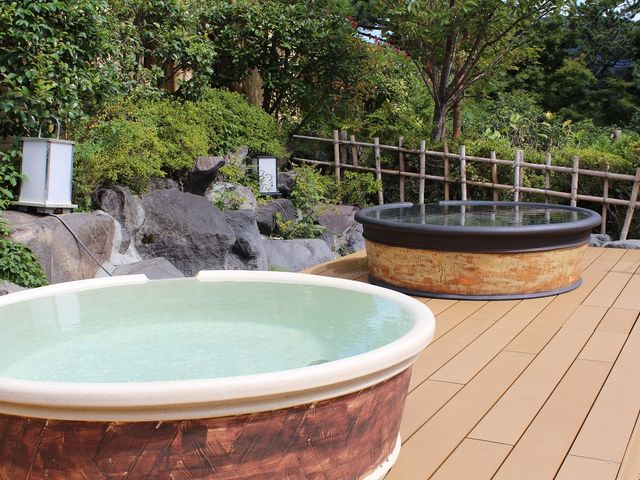 露天風呂(男湯) _元湯 森の湯