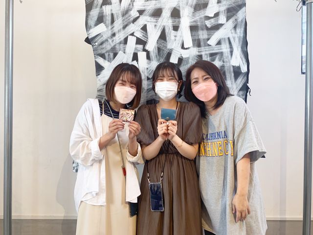 お友だちと(^^♪_革の森