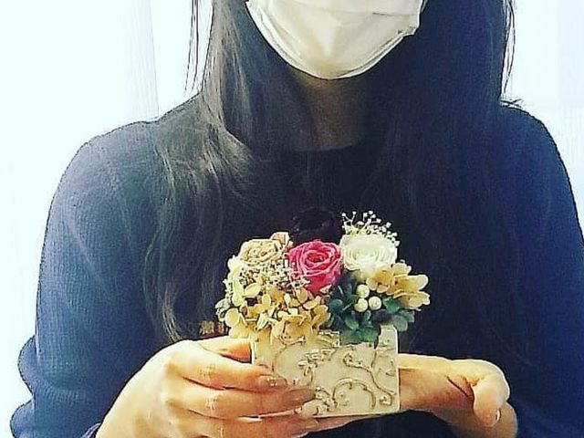 プリザーブドフラワー初めての方でもこんなに素敵なアレンジがお作りできます_Flower room Blue rela
