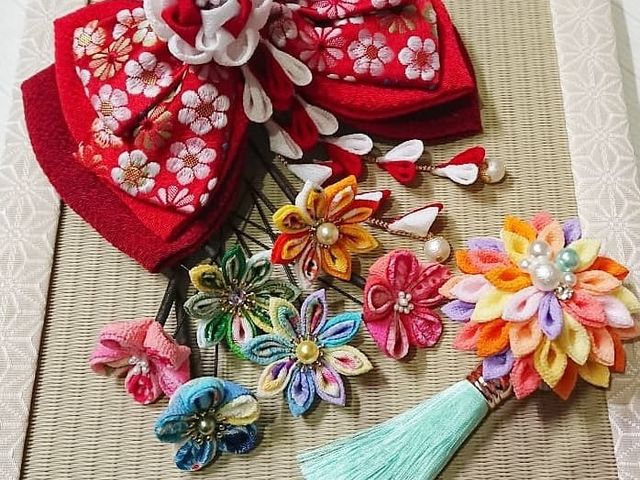 幸せつまみ細工はなはな