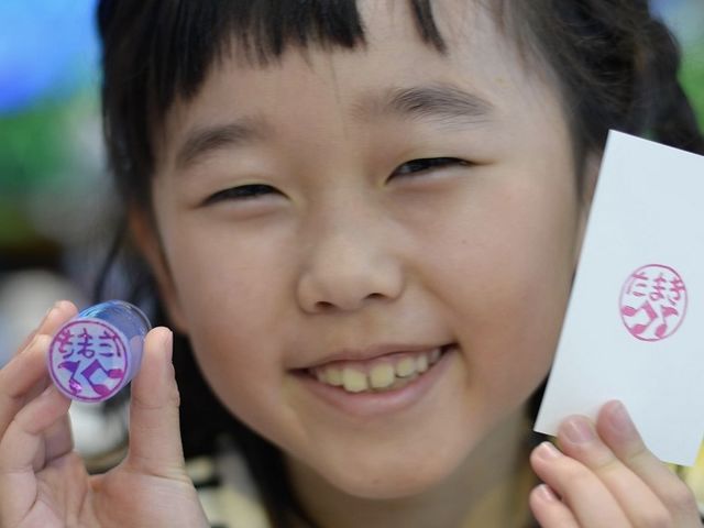 お子様でも体験出来ます。_ガラス体験 遊び心