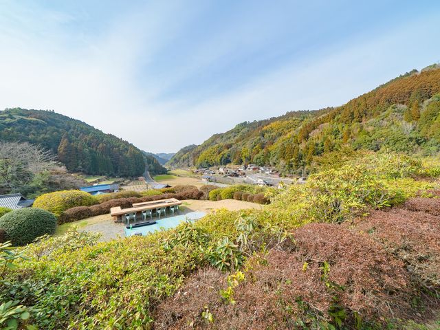空中庭園からの見晴らしは最高です!_うきは小塩の灯り 空中庭園キャンプ