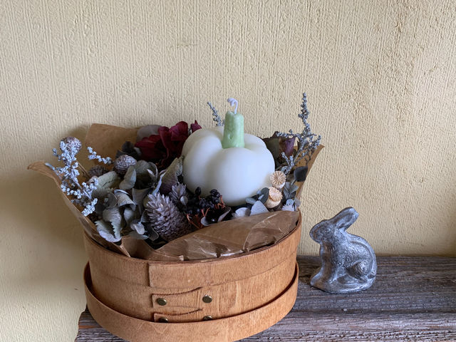 ハロウィン*アレンジキャンドル_aroma craft lab soap & candle