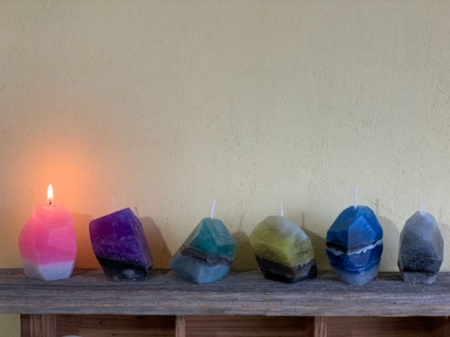 鉱石キャンドル_aroma craft lab soap & candle