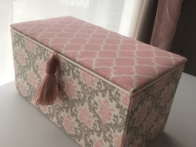マスクケース 小物入れに喪_flower&cartonnage fleurir