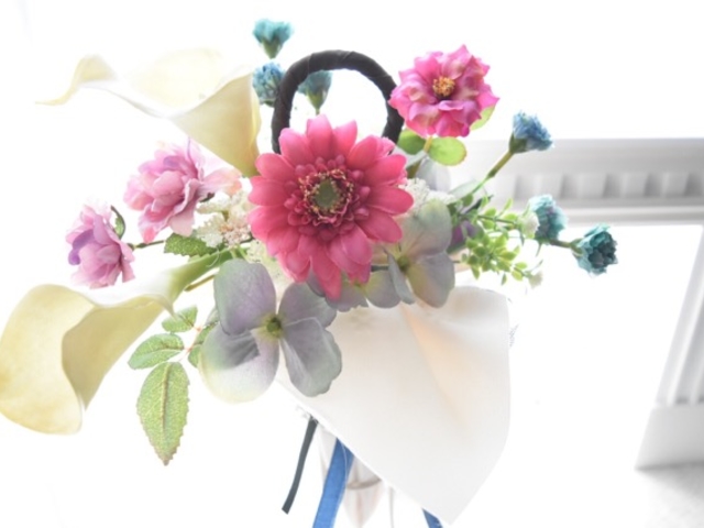 フラワーアレンジメント_flower&cartonnage fleurir