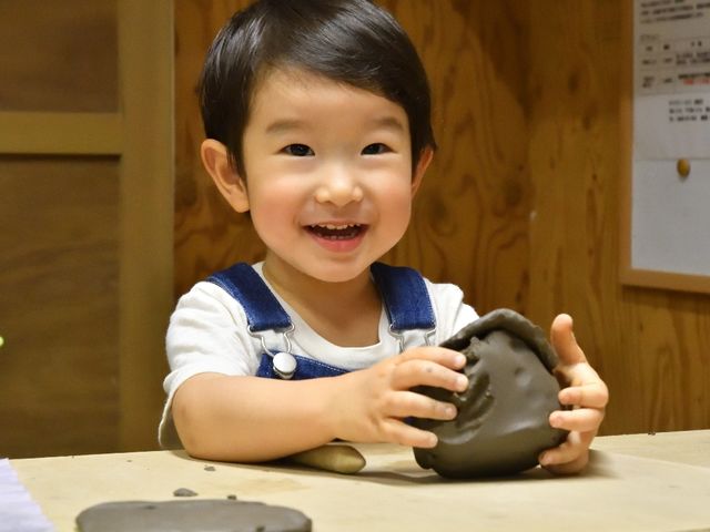 幼児の陶芸体験_ギャラリーふう