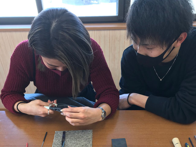 ペアリング作り_赤羽七宝舎 ものづくり広場