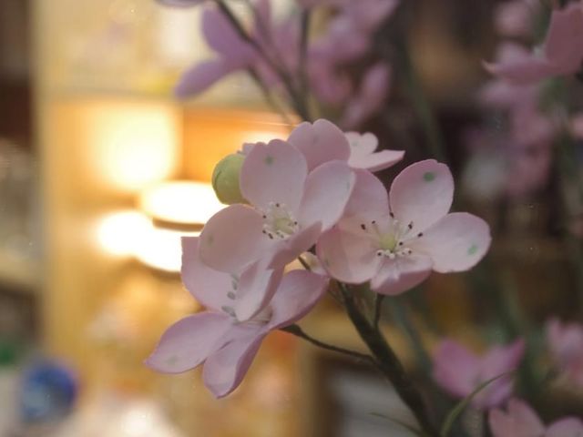 手染め布花「さくらひめ」_株式会社FlowerポプリHouse