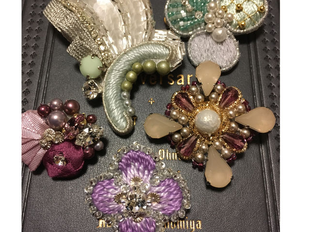 オートクチュールビーズ刺繍新作_【楽習フォーラム登録校】Beads Studio アミ