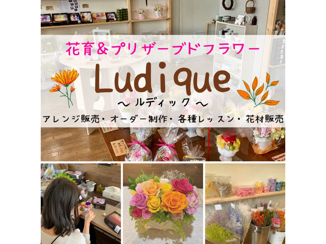 花育&プリザーブドフラワー専門店 Ludique