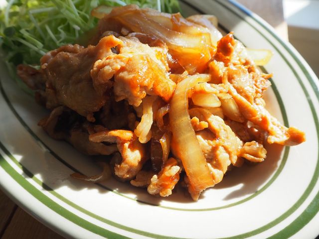 しょうが焼きで胃袋掴みましょう♪_小人数制貸切料理教室 SUN ROOM