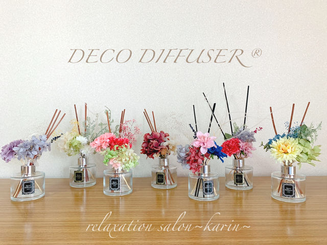 《レッスン作品》ブリザーブドフラワー、アーティフィシャルフラワーを使用できるので、デザインの幅も広がります♪_relaxation salon~karin~