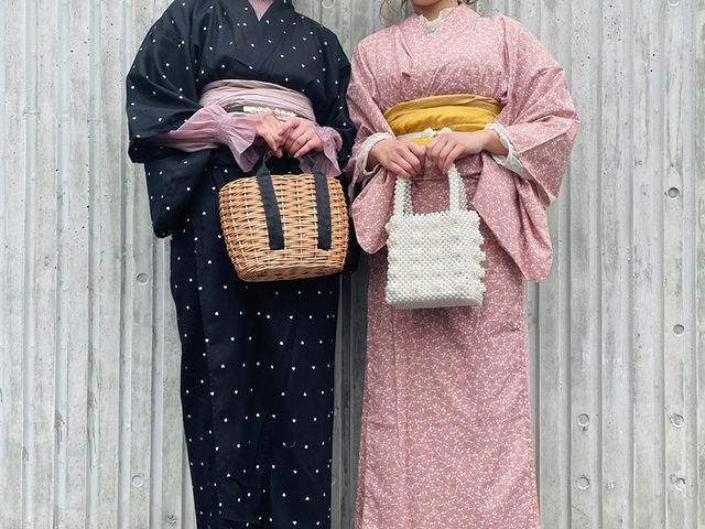 kimonoに自由を♪人気のGIRLYスタイルは当店だけの着こなし♪_Oguri Kimono Salon