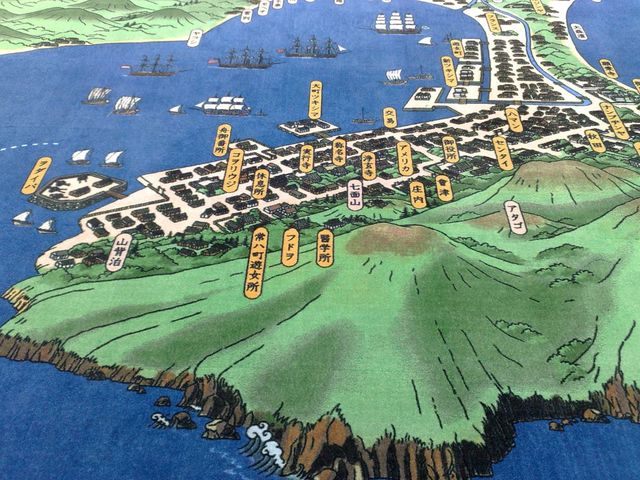 函館は、世界でも珍しい「陸繋島」の地形で、巴港の自然の良港から海外との交易の窓口になり独特の文化が生まれました。_体験予約・はことれ