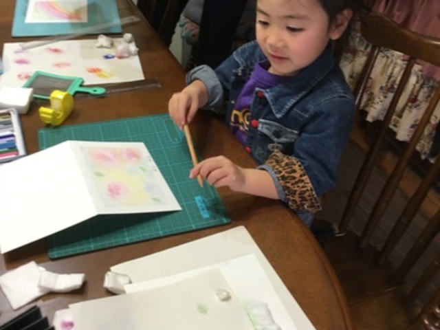 お子さんも大好き、パステルアート。絵が苦手な方でも完成度200%!_世田谷KEY倶楽部