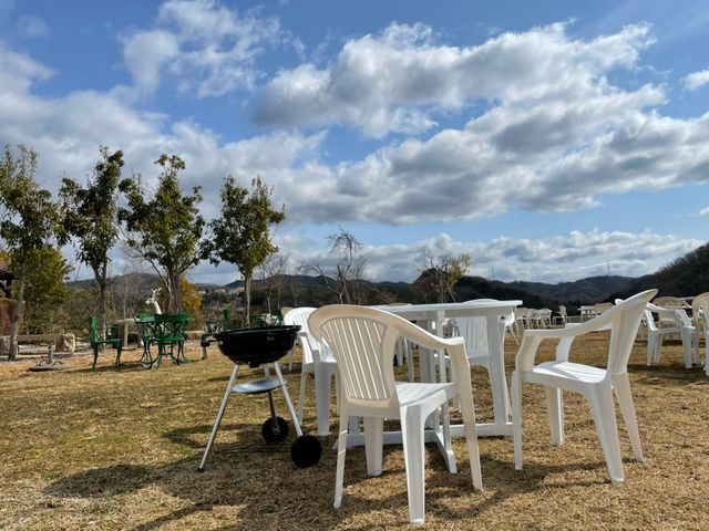 広々とした気持ちの良いBBQエリア!_佐用スターリゾート BBQガーデン&テニスコート