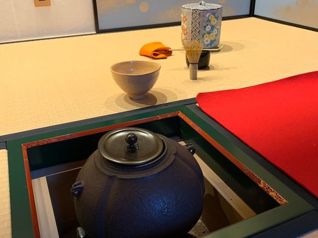 本格的な茶室で気軽に茶道体験
_一期庵 和菓子教室