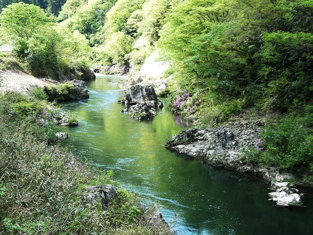 寝覚峡の写真1