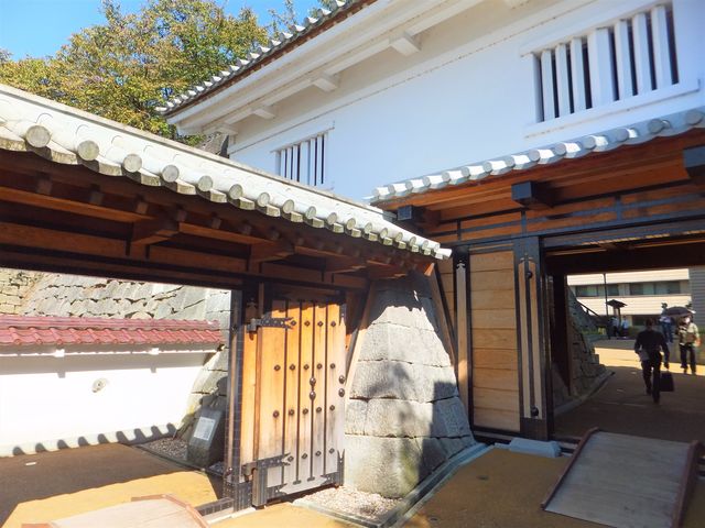 福井城址 山里口御門